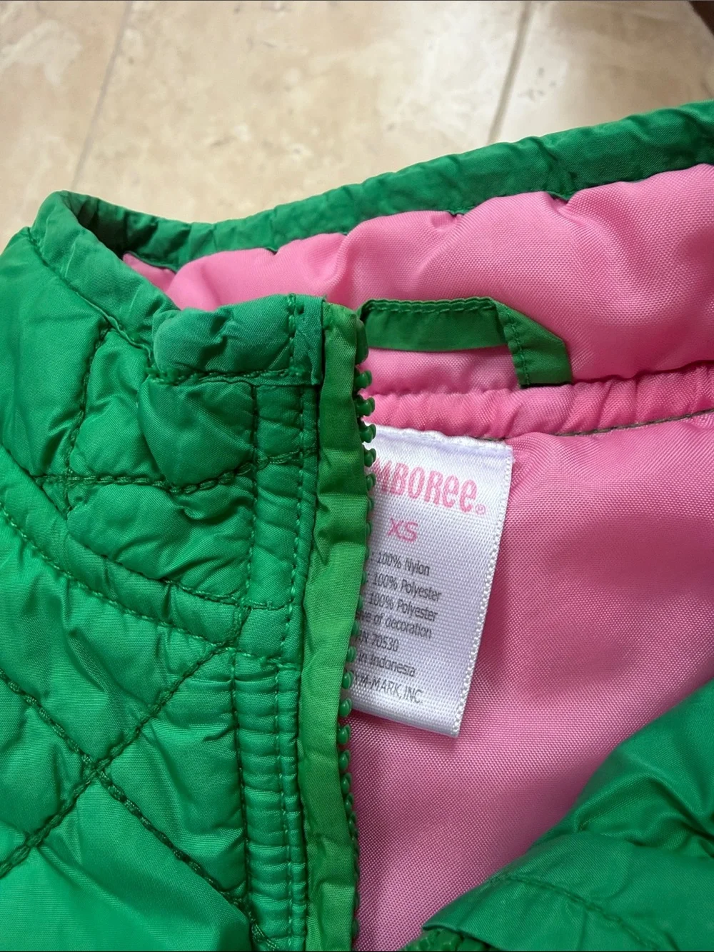 GYMBOREE Quilted Vest XS